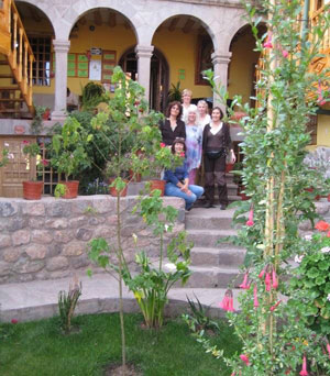 Peru Jacqueline group Cusco host