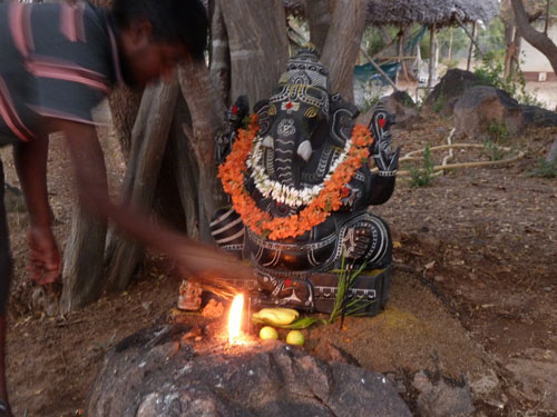 Ashram India Ganesh 6